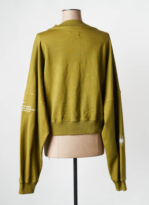 Hanorac verde ROSE GARDEN femeie