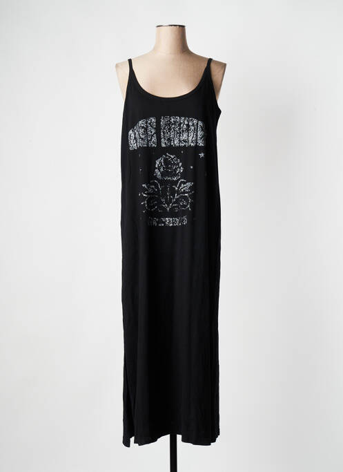 Rochie lungă negru ROSE GARDEN femeie