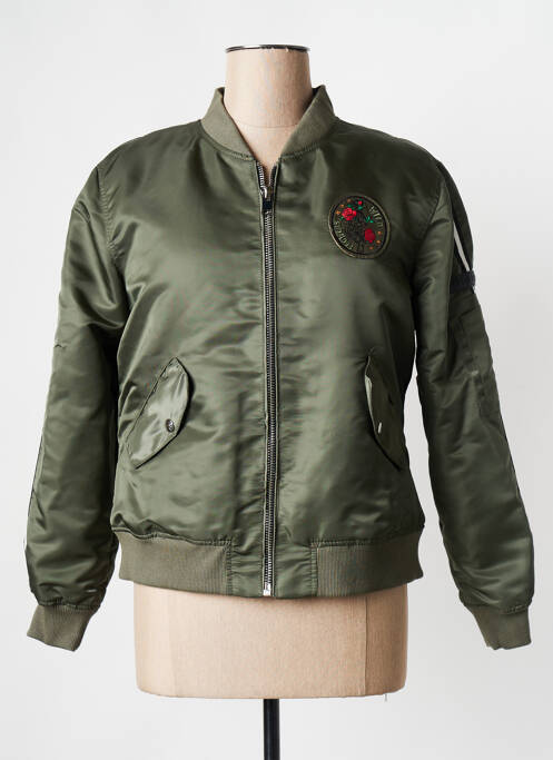 Geacă kaki ROSE GARDEN femeie