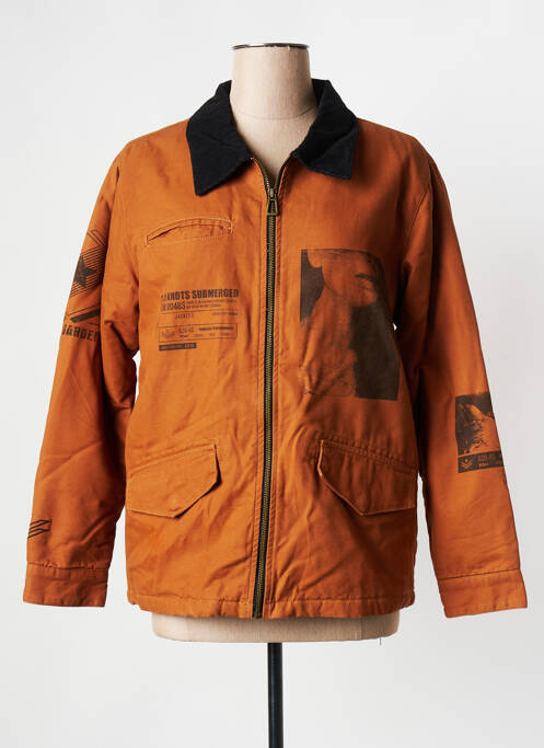 Geacă maro ROSE GARDEN femeie