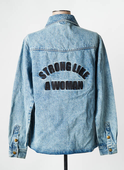 Jachetă de blugi albastru deschis ROSE GARDEN femeie