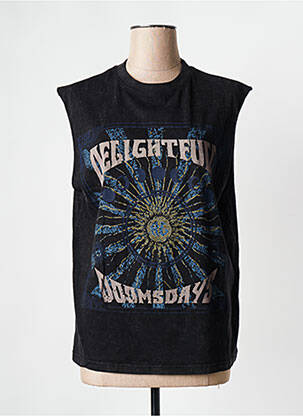 Maiou negru ROSE GARDEN femeie