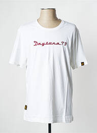 Tricou alb DAYTONA homme