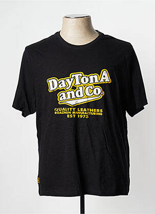 Tricou negru DAYTONA bărbat