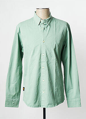 Cămașă cu mâneci lungi verde DAYTONA bărbat