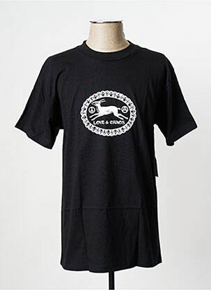 Tricou negru OBEY bărbat