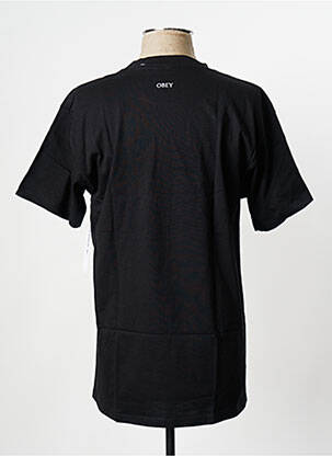 Tricou negru OBEY bărbat