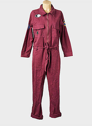 Salopetă-pantalon roșu ROSE GARDEN femeie