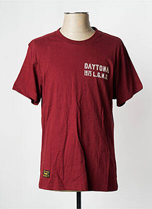 Tricou bordeaux DAYTONA bărbat