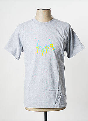 Tricou gri OBEY bărbat