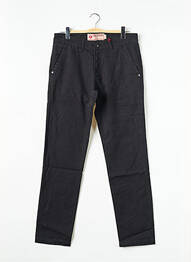Pantalon chino negru IRON AND RESIN bărbat