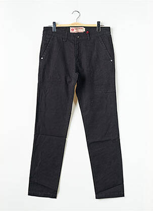 Pantalon chino negru IRON AND RESIN bărbat