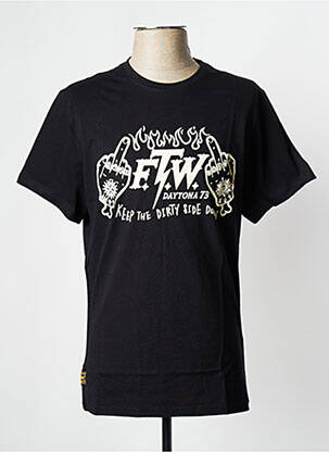 Tricou negru DAYTONA bărbat