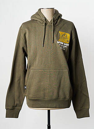 Hanorac cu glugă verde DAYTONA bărbat