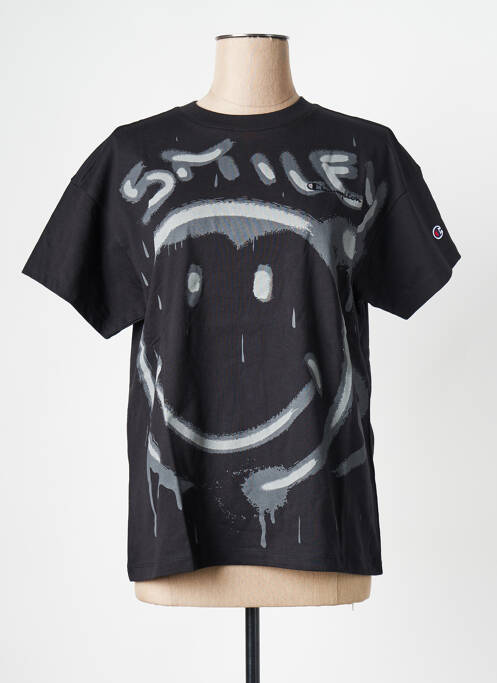 Tricou negru CHAMPION femeie