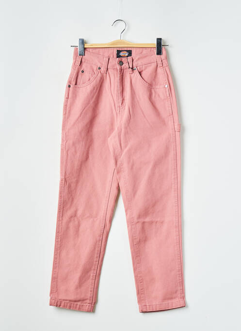 Blugi cu croială dreaptă roz DICKIES femme