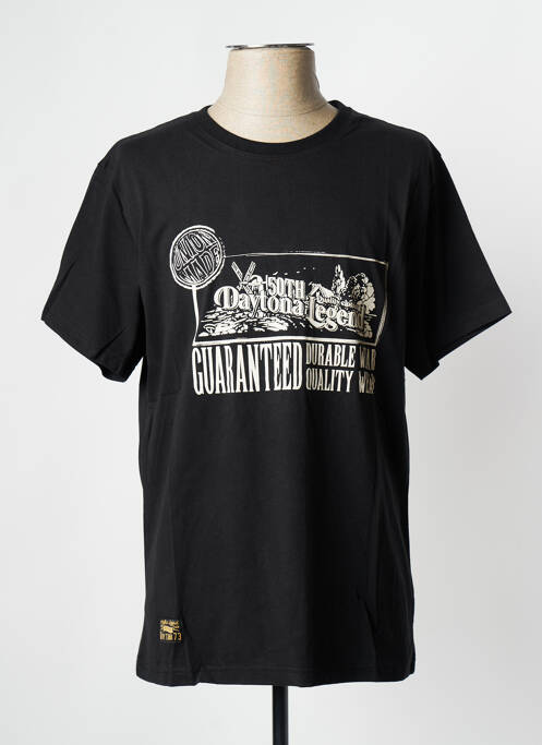 Tricou negru DAYTONA bărbat