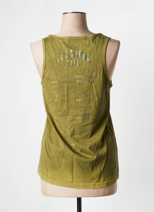 Tricou verde ROSE GARDEN femeie