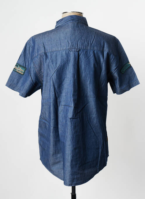 Cămașă cu mâneci scurte albastru DAYTONA bărbat