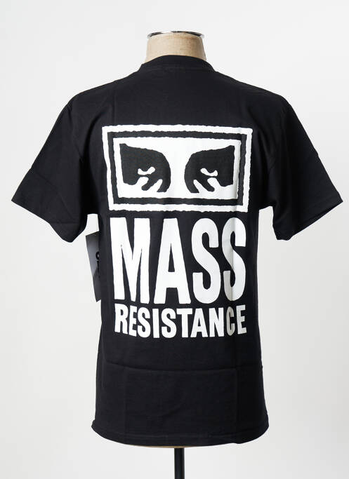 Tricou negru OBEY bărbat