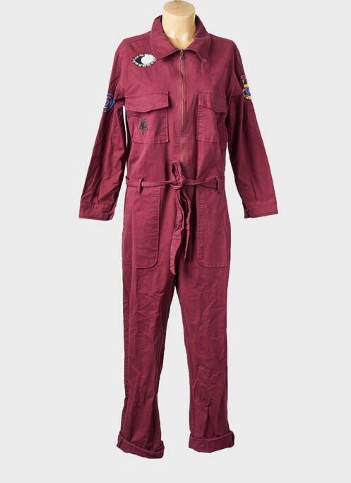 Salopetă-pantalon roșu ROSE GARDEN femeie