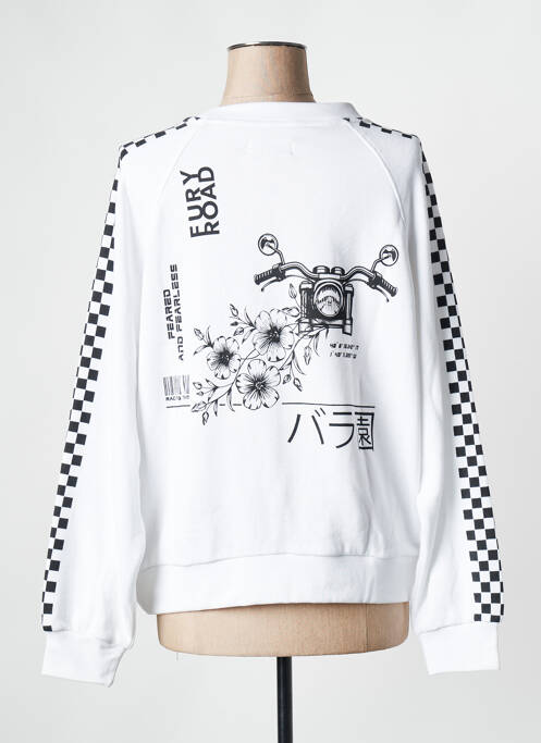 Hanorac alb ROSE GARDEN femeie