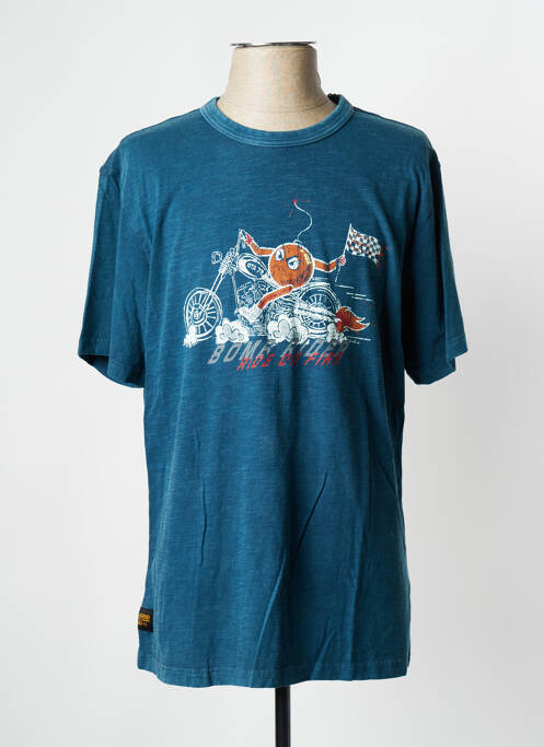 Tricou albastru DAYTONA bărbat