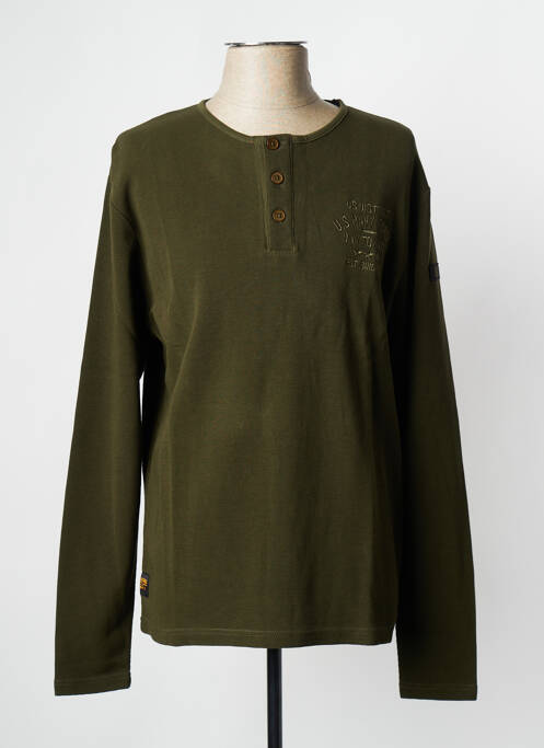 Tricou kaki DAYTONA bărbat