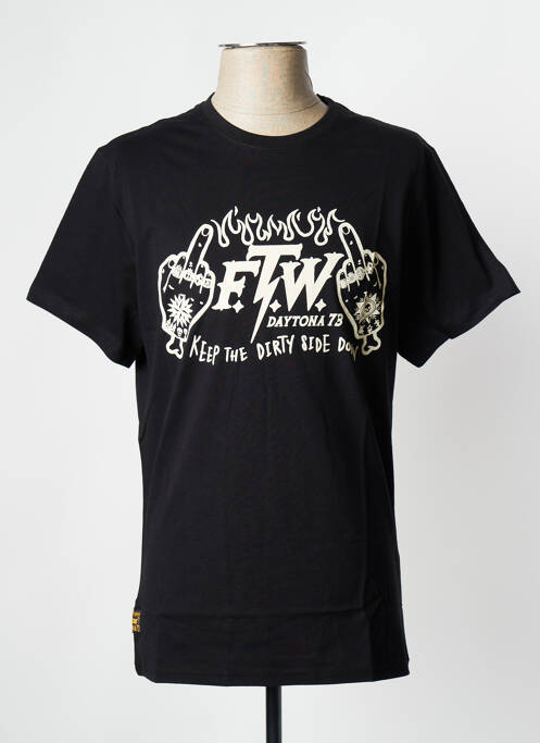 Tricou negru DAYTONA bărbat