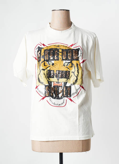 Tricou alb ROSE GARDEN femeie