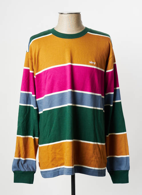 Tricou verde OBEY bărbat