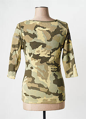 Tricou verde ROSE GARDEN femeie