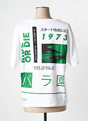 Tricou alb ROSE GARDEN femeie