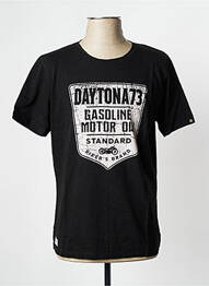 Tricou negru DAYTONA bărbat