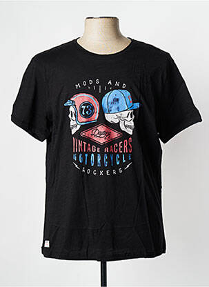 Tricou negru DAYTONA bărbat