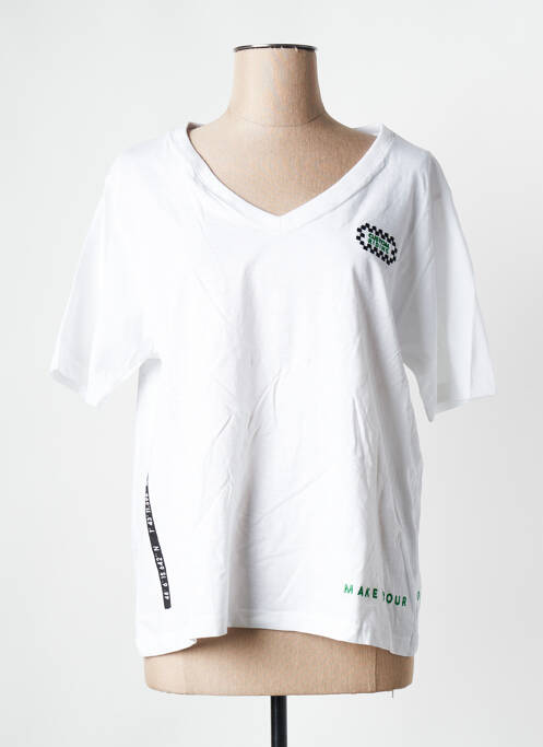 Tricou alb ROSE GARDEN femeie