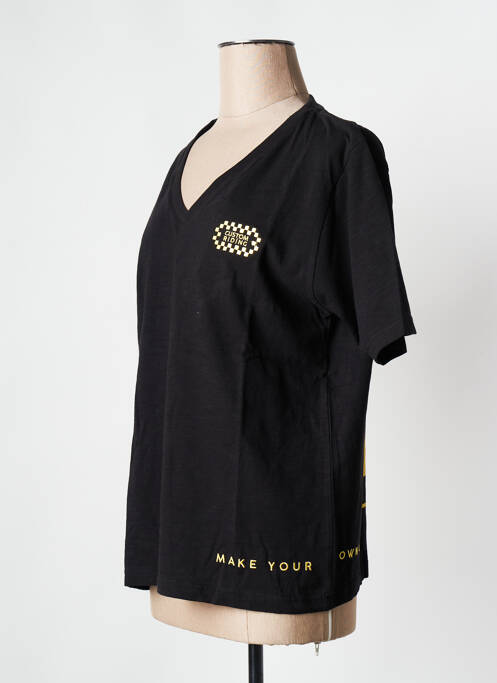 Tricou negru ROSE GARDEN femeie