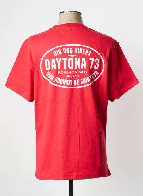 Tricou roșu DAYTONA bărbat