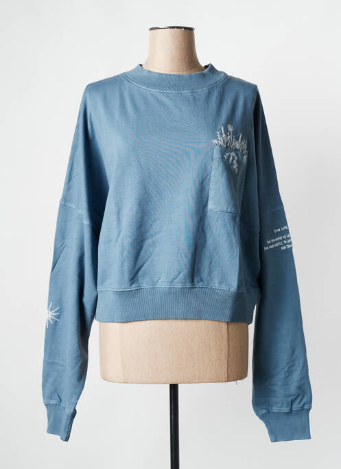 Hanorac albastru ROSE GARDEN femeie