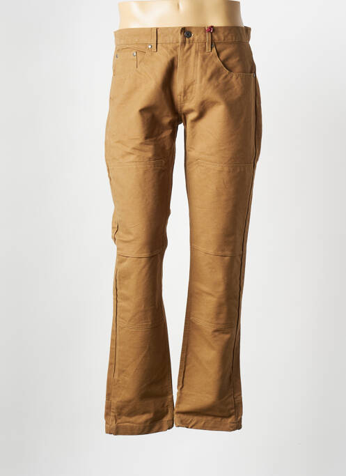 Blugi cu croială dreaptă bej IRON AND RESIN bărbat