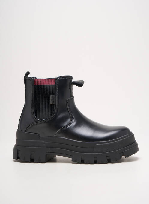 Botine/Ghete negru BUFFALO femeie