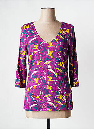 Tricou mâneci lungi mâneci lungi violet LA FIANCEE DU MEKONG femeie