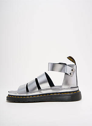 Sandale/pantofi decupați argintiu DR MARTENS femeie