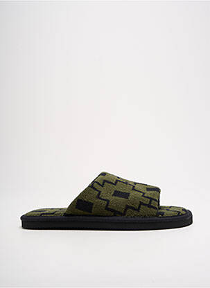 Papuci/Pantofi de casă verde OAS COMPANY bărbat