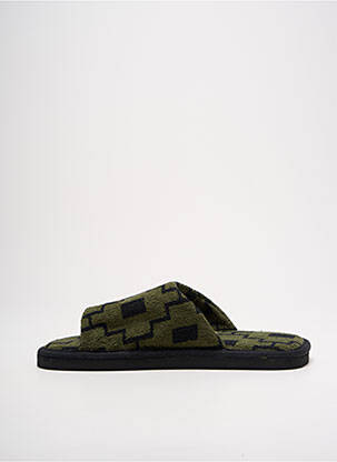 Papuci/pantofi de casă verde OAS COMPANY bărbat