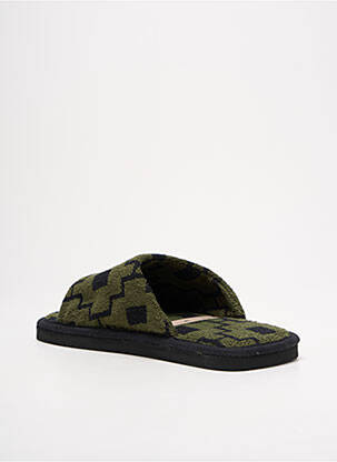 Papuci/pantofi de casă verde OAS COMPANY bărbat