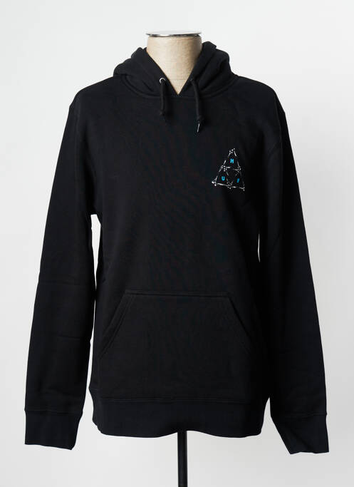 Hanorac negru HUF unisex