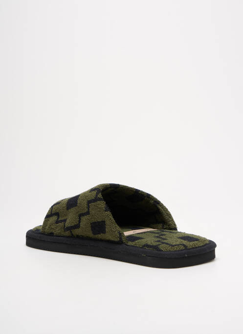 Papuci/Pantofi de casă verde OAS COMPANY bărbat