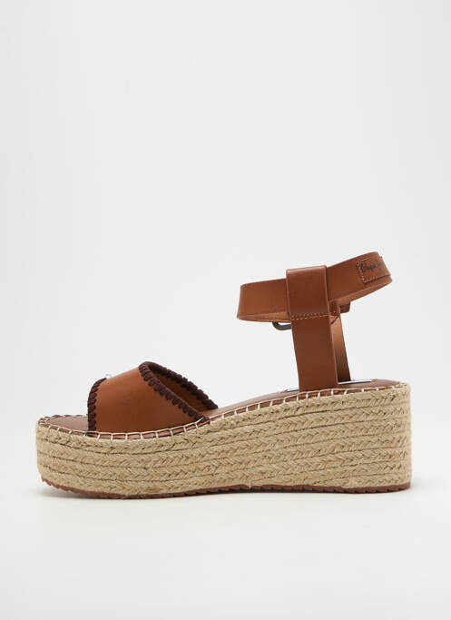 Sandale/Pantofi decupați maro PEPE JEANS femeie