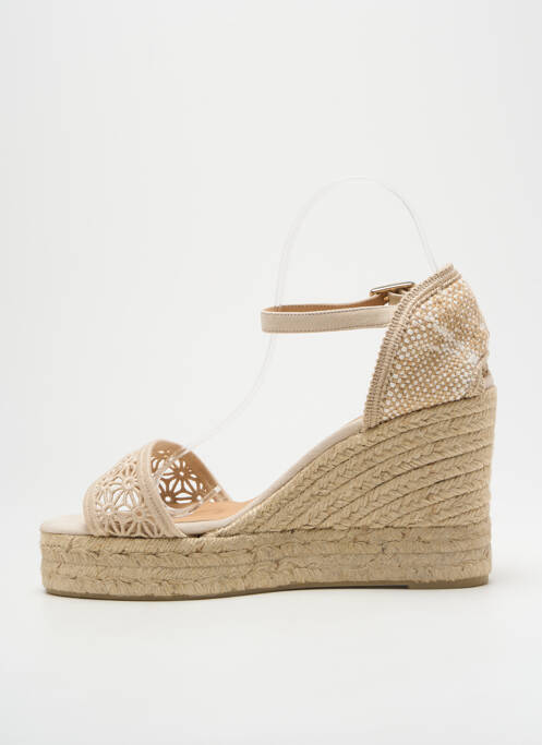 Sandale/Pantofi decupați bej CASTANER femeie